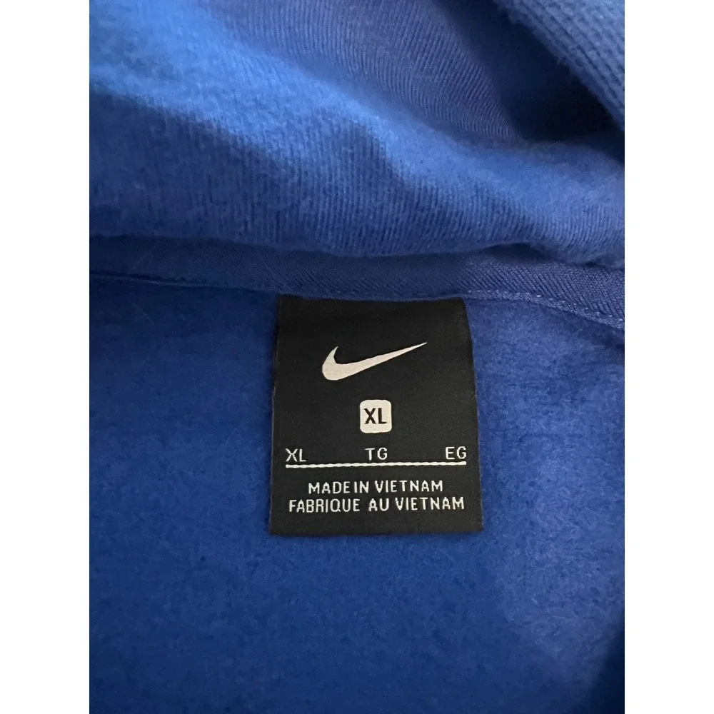 Nike Florida Gators Hoodie Mens XL Blue Orange Pullover Sweatshirt NCAA Fan Gear